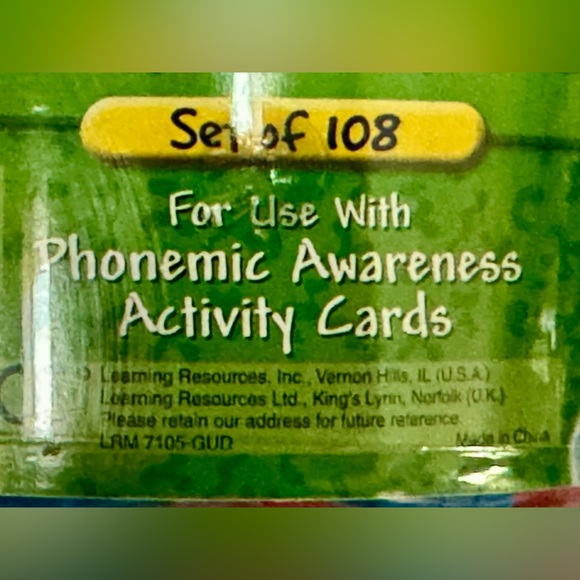 Learning Resources Phonemic Awareness Reading Rods - Picture 2 of 4